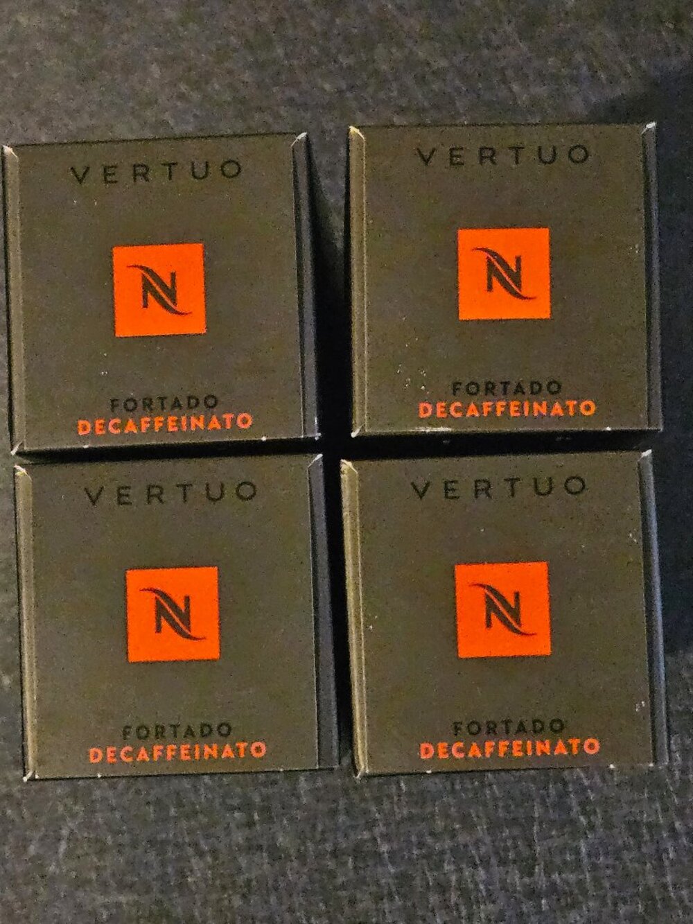 Vertuo Pods - Fortado DECAF - 4 Boxes New Nespresso